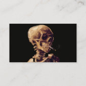 ゴッホ著喫煙の骨組 名刺 (裏面)