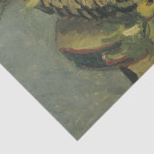 ゴッホ著小さいテーブルのパンジーのバスケット 薄葉紙 (詳細)