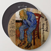 ゴッホ著永遠のゲート 缶バッジ (正面&裏面)