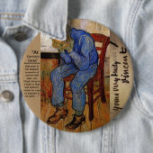 ゴッホ著永遠のゲート 缶バッジ (インサイチュ)