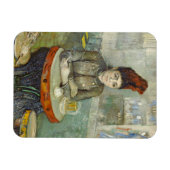 ゴッホ著Cafe du TambourinのAgostina Segatori マグネット (横)