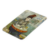 ゴッホ著Cafe du TambourinのAgostina Segatori マグネット (左側)