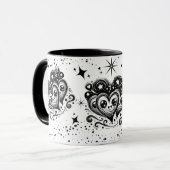 ゴッホ風ハートのコーヒーマグ マグカップ (正面左)