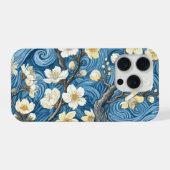 ゴッホ風 杏の花 iPhoneケース (裏面横)