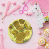 ゴッホ|のヒマワリ| 1888年 ペーパープレート (パーティー)