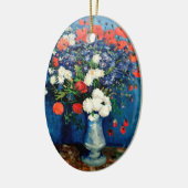 ゴッホ - ひまわりのある花瓶 セラミックオーナメント (左)