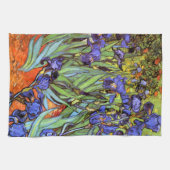 ゴッホ: アイリス キッチンタオル (横)