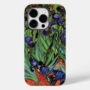 ゴッホ「アイリス」ヴィンテージガーデンアート iPhone 14 PROケース