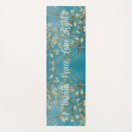 ゴッホ「アーモンドの花」(1890) ポスター ヨガマット