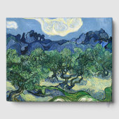 ゴッホ 『オリーブの木』 風景画 ゲストブック (裏面)