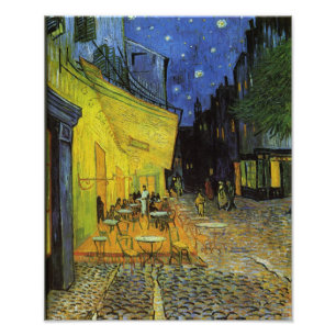 ゴッホ;カフェテラス 夜 フォトプリント           