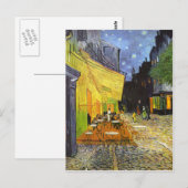 ゴッホ カフェテラス 夜 ポストカード (正面/裏面)