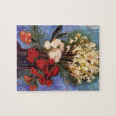 ゴッホ - カーネーションと他の花の花瓶 ジグソーパズル (横)