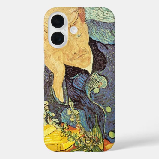ゴッホ - ガシェ博士の肖像 Case-Mate iPhoneケース (裏面)