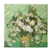 ゴッホ ギフト 静物画 ローズ インプレッション主義 タイル (正面)