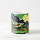 ゴッホ - サントポール農場のあるゴージェ山 コーヒーマグカップ (中央)