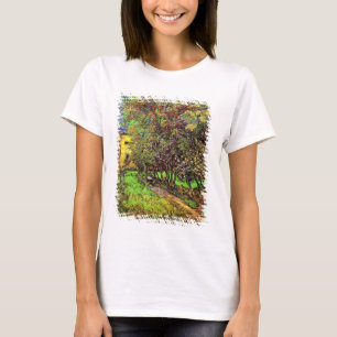 ゴッホ - サン・ポール病院の庭 Tシャツ
