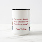ゴッホ ツートーンマグカップ (中央)
