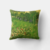 ゴッホ - ドービニーの庭、 クッション (裏面)
