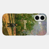 ゴッホ「パリ郊外の農民のいる道」 Case-Mate iPhoneケース (裏面 (横))