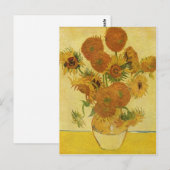 ゴッホ,ビンセント・ウィレム・バン・スチルレベン・ミット・ソンネンブルム ポストカード (正面/裏面)