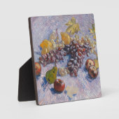 ゴッホ ポスト印象派 ぶどう レモン 梨 芸術 フォトプラーク (正面)