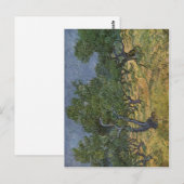 ゴッホ、ヴィンセント・ヴァン・オリヴェンハイン1889テクニック?l auf ポストカード (正面/裏面)