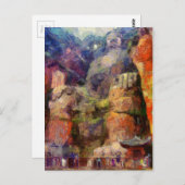 ゴッホ-中国の楽山大仏 ポストカード (正面/裏面)