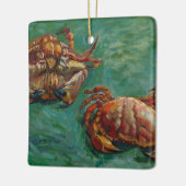ゴッホ「二匹のカニ」 セラミックオーナメント (左)