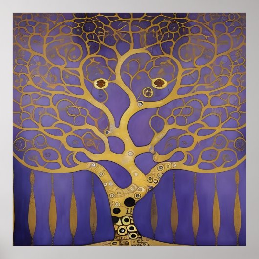 ゴッホ，印象派アート，グスタフクリムト,クリムトアート ポスター (正面)