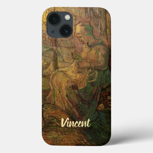 ゴッホ「夜 - 腕時計」 Case-Mate iPhoneケース (裏面)