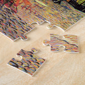 ゴッホ-夜(1888年)のカフェ台地 ジグソーパズル (側面)