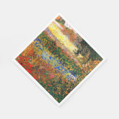 ゴッホ - 庭の花の絵画、 スタンダードランチョンナプキン (角)