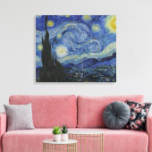ゴッホ、星月夜 キャンバスプリント (インサイチュ (リビング))