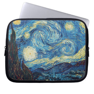 ゴッホ 星月夜 クラシック 印象派 アート ラップトップスリーブ