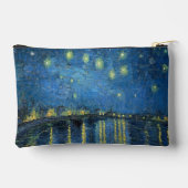 ゴッホ「星月夜」ローヌ川の星月夜 アクセサリーポーチ (裏面)