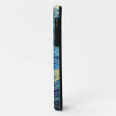 ゴッホ 星月夜 ヴィンテージ 青 傑作 Case-Mate iPhoneケース (裏面/左)