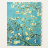 ゴッホ 桃の花の咲くアーモンドの木 プランナー手帳 (裏面)