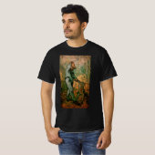ゴッホ「樵夫(ミレー)」 Tシャツ (正面フル)