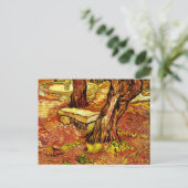 ゴッホ - 石のベンチ ポストカード (スタンド正面)