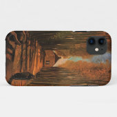 ゴッホ「秋のポプラ並木」 Case-Mate iPhoneケース (裏面(横))