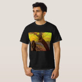 ゴッホ「種まく人」 Tシャツ (正面フル)