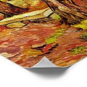 ゴッホ – 聖パウロの庭の石段 ポスター (角)