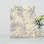 ゴッホ「花咲くアカシアの枝」 レターヘッド (スタンド正面)