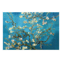 ゴッホ,花咲くアーモンドの木. ヴィンテージ
