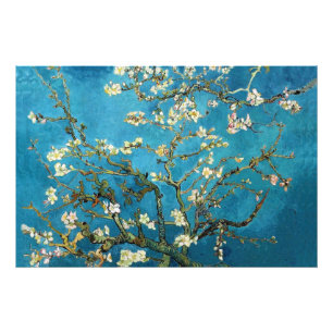 ゴッホ,花咲くアーモンドの木. ヴィンテージ フォトプリント