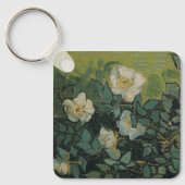ゴッホ「野の薔薇」 キーホルダー (正面)