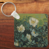 ゴッホ「野の薔薇」 キーホルダー (正面)