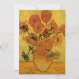 ゴッホ 静物画 花瓶とひまわり 15輪