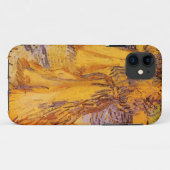 ゴッホ「麦わら堆のある畑」 Case-Mate iPhoneケース (裏面(横))